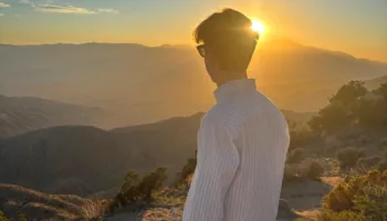Blog Dion Meiland Zonsondergang bij Joshua Tree Prak